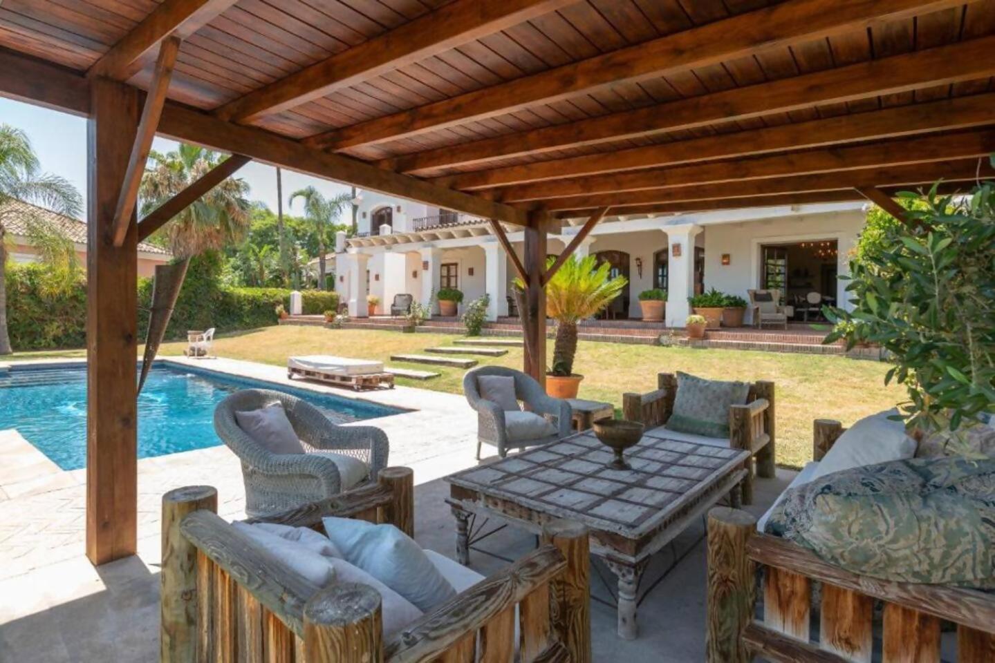 Villa Casa Sol Encantadora Villa Con Piscina Марбелья Екстер'єр фото