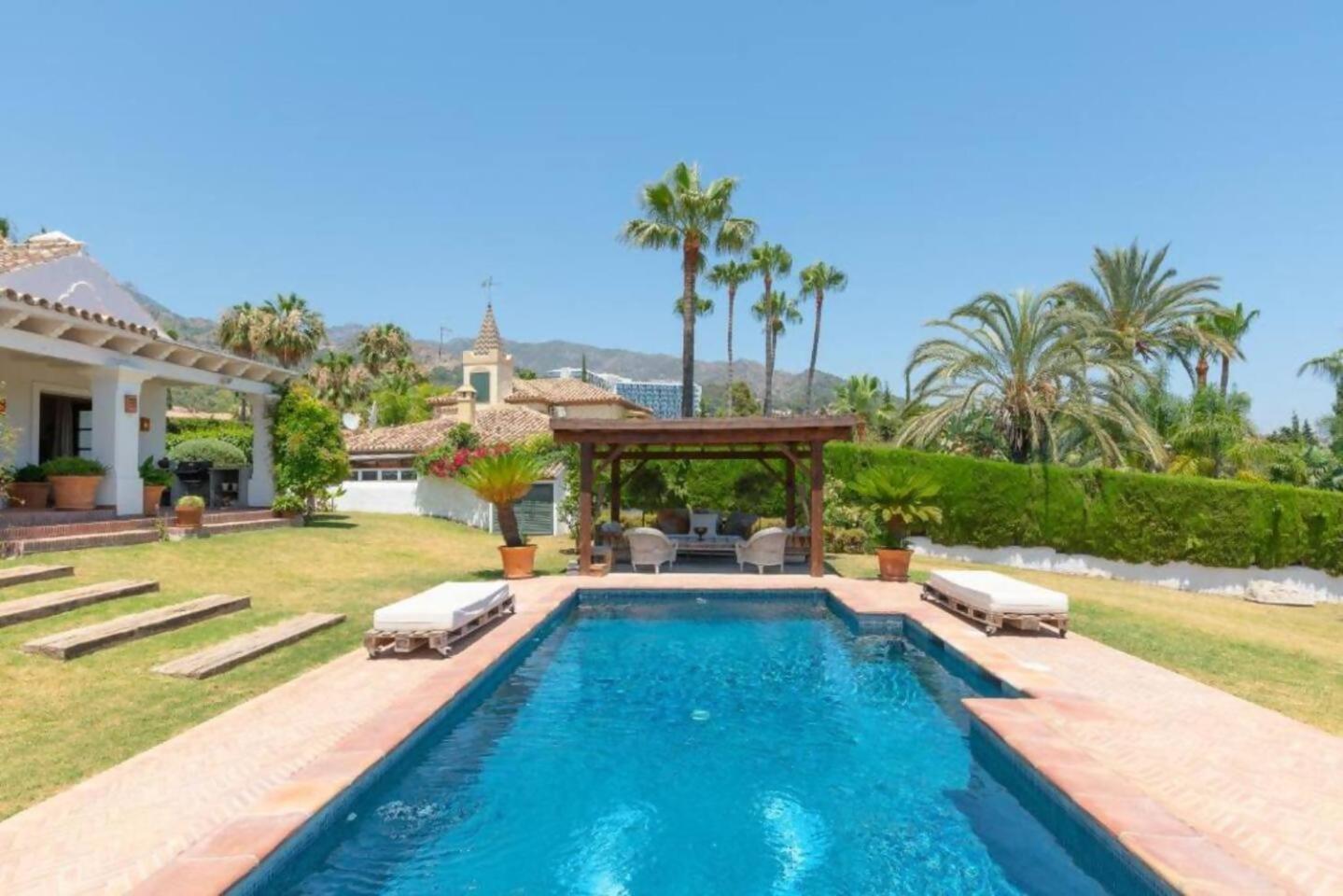 Villa Casa Sol Encantadora Villa Con Piscina Марбелья Екстер'єр фото